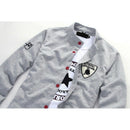 men's boutique leisure pure cotton Sweatshirts Male fall leisure coat Men l