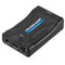 1080P HDMI to SCART Video Audio Converter with DC Cable for HD TV (EU) A#S