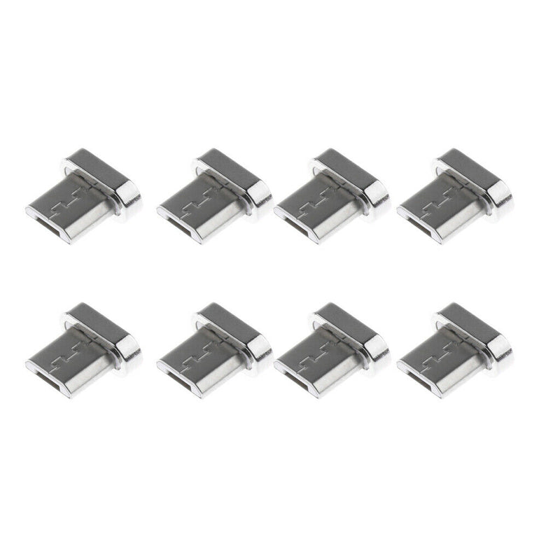 8Pack  Tip Micro USB Connector For Magnet Cable Data Sync & Charge