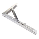 Marine Boat Foldable Bench Shelf Table Bracket Support Stainless Steel 12"