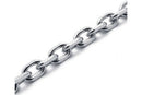 Jewelry Stainless Steel Inverted cross pendant with 55cm chain, necklace fo C1K8