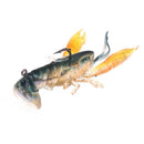 Artificial Fishing Bait Lobster Soft Lure Hook Crawfish Shrimp Crabs Swimbait