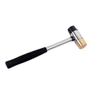 Fret Hammer 7/8" diameter head -UHMW&Brass head-Guitar luthier hammer Black