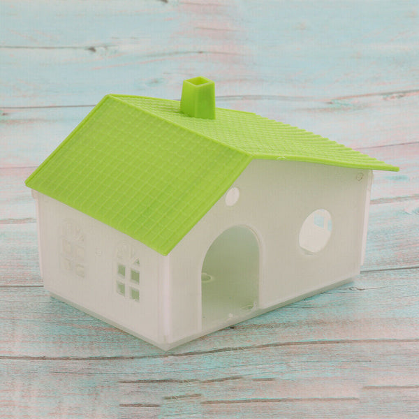 2Pcs Hamster House Nest Loft Bed Cage Nest Hedgehog Castle Climb Toys