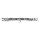 1pc stainless steel double link curb chain for horse bits pet  H2TEUS