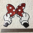 Embroidered Iron On Patches Bowknot Sequins Deal Clothing DIY Applique TO