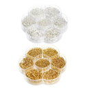 2900 x Mixed Jump Rings link loop Open Jump Ring for DIY Jewelry Findings