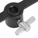 Percussion Hi-Hat Tambourine with Row Jingles Drum Set Musical Accessories