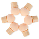 6X Reusable Gradient Nail Art Pen Brush Replaceable Sponge Heads Nail Art Too&f