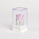 7 Holes Nail Art Drill Bit Holder Stand Displayer Organizer Manicure BME