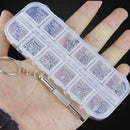 1100 Tiny Micro Glasses Set Sunglasses Spectacles Screws Repair Kit Screwdriver