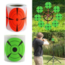 125 Shooting Targets Gun Range Pasters 3inch Circle Adhesive Stickers green