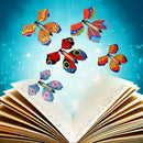 Card Magic Flying Plastic Butterfly Surprise Birthday AU Christmas G2D3