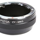For CY Lens To Olympus E- E-PL3 for Panasonic GF1 GF5 GF6 G3 4/3 Adapter