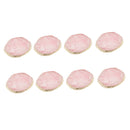 8x Imitation Agate Nail Art Palette Drinks Coaster Mat Decorations