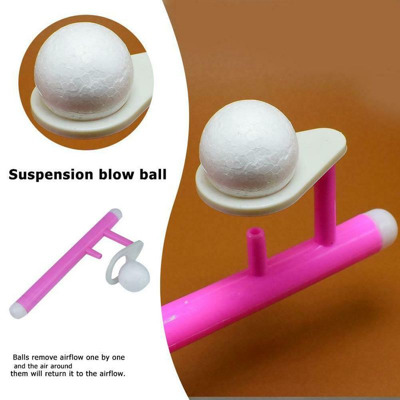 Pipe Blowing Ball Suspended Classic Childhood Vital Capacity Training Toys