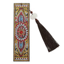 DIY Special Shaped Diamond Painting Leather Bookmark Tassel Book Marks Gift