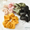 8Pcs Hair Scrunchie Elastic Tie Loop Ring Scrunchy Hairband Accessories