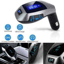 X5 Bluetooth FM Transmitter Wireless Radio Adapter MP3 Charger USB Car Play F5C0