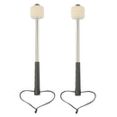 2X Bass Drum Mallet Percussion Concert Wool Felt Head Percussion Accessory