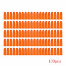 100PCS Prevent Slip Rubber Finger Cots Protector Fingertip Gloves Anti Static ty