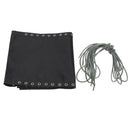 Replacement Fabric Cloth and Laces for Garden Lounge Bench Chairs Black