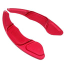 1Pair Red Steering Wheel Shift Paddle Blade Shifter Extension for VW Golf 7