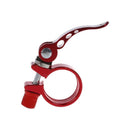 Bike Bicycle Quick Release Seat Post Seatpost Clamp Aluminium Alloy Red 31.