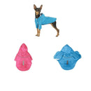2x Windproof Dog Puppy Coat Waterproof Resistant Dog Rain Jacket Pet Supplies
