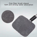 180 Degree Rotation Telescopic Rod Handheld Glass Window Cleaning Tools Bru E5B5