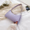 Alligator PU Women Handbag Tote Office Lady Shoulder Underarm Bags (Purple)