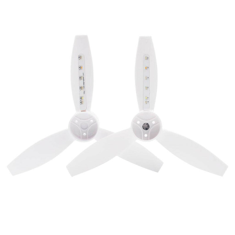 2pcs LED Light Flash Propellers Rechargeable Props for Parrot Bebop 2 Drone