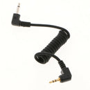 2.5mm To 3.5mm Flash PC Sync Cable Cord For Yongnuo RF-602 JY-2004 PE-16NE