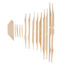 24 Spruce Brace Wood Kit For Acoustic Guitar Luthier DIY Accessories Parts