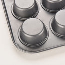 Nonstick Metal 12 Cups Muffin Cupcake Cake Bakeware Pan Tray Tin Mould Mold Z