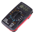 Mini LCD Digital Multimeter Pocket Ammeter Voltmeter Ohm Meter Vo_