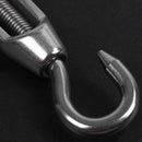 304 Stainless Steel Wire Hook Eye Turn Buckle, 3.8-5.1-Inch