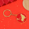2021 Chinese Wind Ox Year Pendant Treasure Creative Fortune Car Keychain GiS Ew