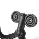 Mustache Face Heavy Duty Hanger Rustic Wall Hook Key Holder Storage Cast Iron