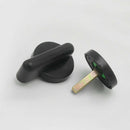 Door Lock Vacant Engaged Privacy Indicator Bathroom Toilet Practical Partition