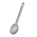 Outdoor Titanium Spork Long Handle Spoon Fork Portable Spork Cutlery,