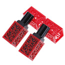DIY`Empty cosmetic container lipstick tube with red hollow lip balm bottle ca %o