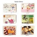 Multi-card Cartoon PVC Purse Men Women Credit Card Holder Coin Clip Wallet