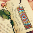 DIY Special Shaped Diamond Painting Creative Leather Tassel Bookmark Crafts Kit