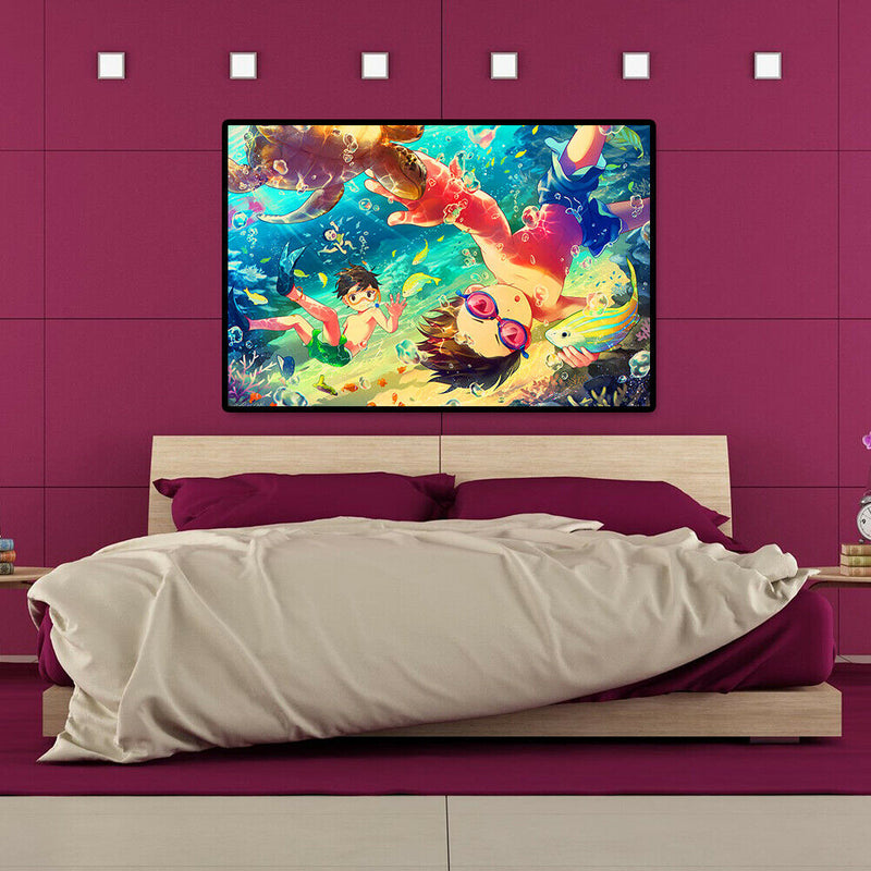 1000pcs DIY Paper Jigsaw Sea World Puzzle Toys Room Decoration Picture Gift