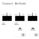 Type C Hub, USB C Hub, 5 in 1 Adapter with USB 3.0 Portable Aluminum Hub with