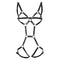 Body Chest PU Leather Adjustable Hollow Out Straps Belt Club Costumes