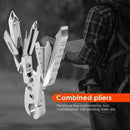15 in 1 Multi-tool Pliers Keychain Combination EDC Tool Folding Screwdriver