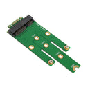 mSATA Mini PCI-E 3.0 SSD to NGFF M.2 B-Key SATA Adapter Card Converter