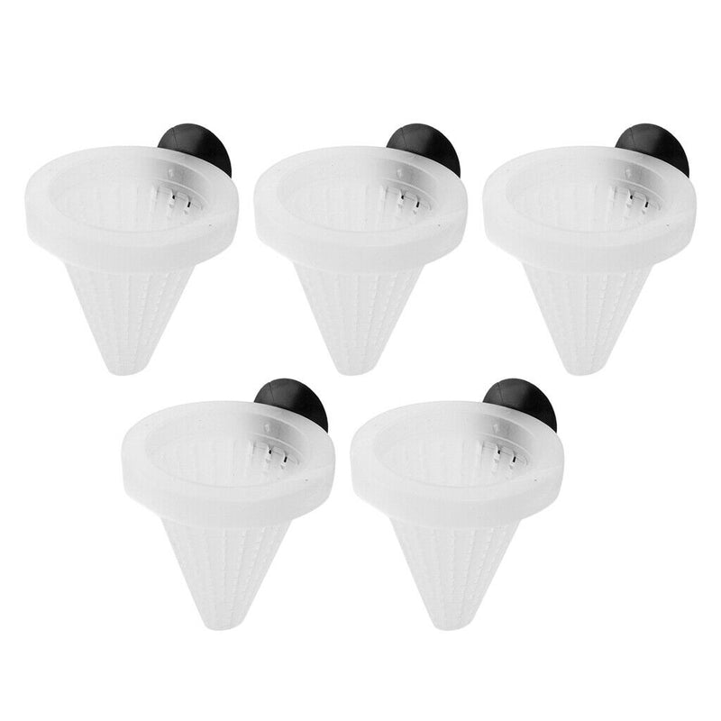 6 Pieces Practical Live Red Worm Fish Shrimp Feeder Bowl Aquariums Fish Tank